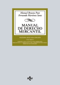 Manual de derecho mercantil. Volumen I