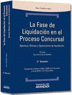 Fase de liquidacion en el proceso concursal. Apertura, efectos y operaciones de liquidación