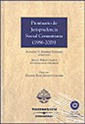 Prontuario de Jurisprudencia Social Comunitaria (1986-2008)
