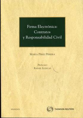 Firma electronica: contratos y responsabilidad civil