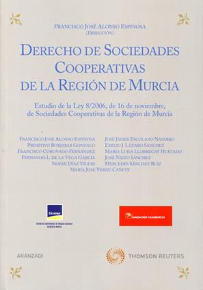 Derecho de Sociedades Cooperativas de la Region de Murcia