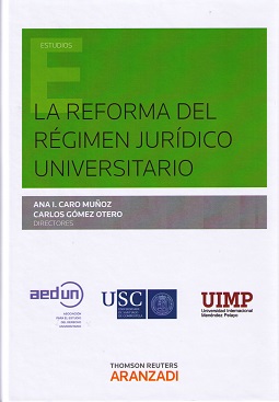 La reforma del rgimen jurdico universitario