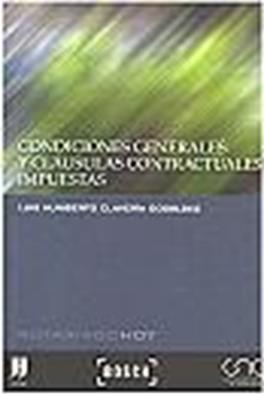 Condiciones generales y cláusulas contractuales  impuestas
