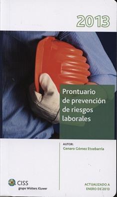 Prontuario prevención de riesgos laborales 2013