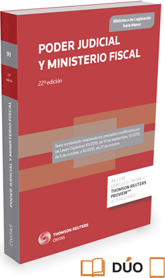 Poder judicial y Ministerio Fiscal ( Legislacion Serie Menor )