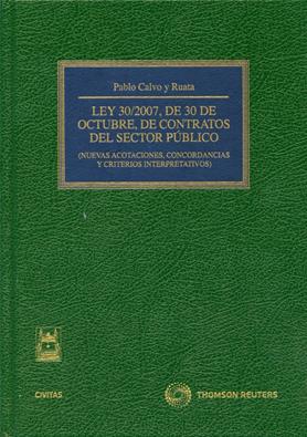 Ley 30/2007, de 30 de Octubre, de Contratos del Sector Publico