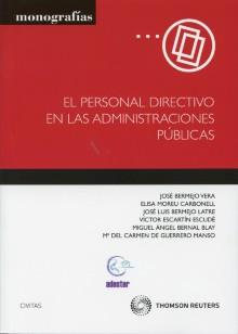 El personal directivo en las Administraciones Publicas