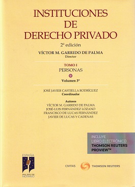 Instituciones de derecho privado. Tomo I Personas. Volumen 3