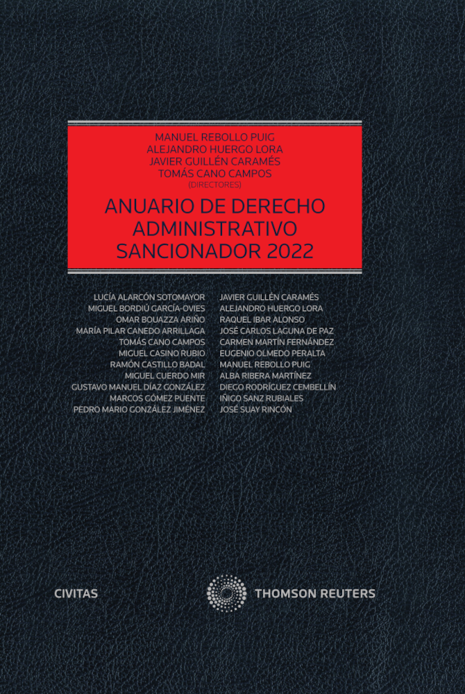 Anuario  de Derecho Adminsitrativo Sancionador 2022