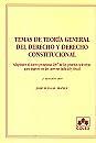 Temas de teoría general del derecho y derecho constitucional