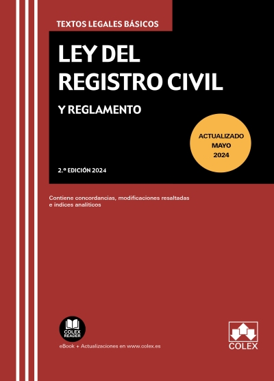 Ley del Registro Civil y Reglamento
