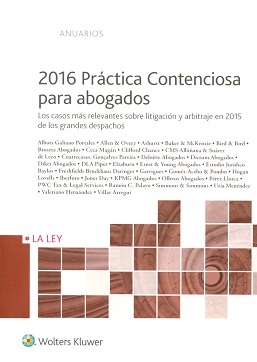 Anuario Practica Contenciosa para Abogados 2015