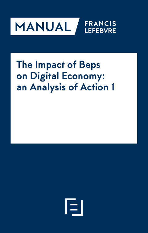 Manual The Impact of Beps on Digital Economy: an Analysis of Action 1
