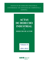 Actas de Derecho industrial y derecho de autor (Volumen 32, 2011-2012)