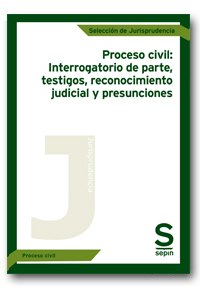 Proceso civil: Interrogatorio de partes, testigos, reconocimiento judicial y presunciones