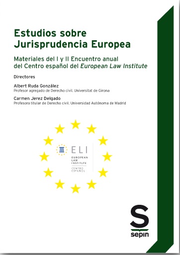 Estudios sobre Jurisprudencia Europea