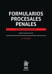 Formularios Procesales Penales + Cd Rom