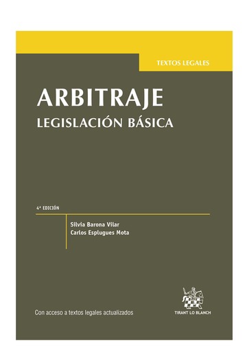 Arbitraje. Legislación básica