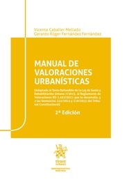 Manual de valoraciones urbanísticas