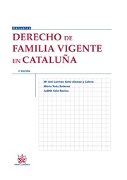 Derecho de Familia vigente en Cataluña