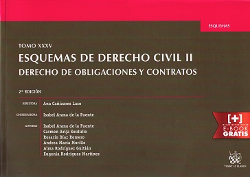 Esquemas de Derecho Civil II. Derecho de obligaciones y contratos.Tomo XXXV
