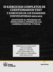 33 ejercicios completos de cuestionarios-test y ejercicios de los exmenes convocatorias 2003-2013