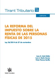 La reforma del impuesto sobre la renta de las personas fisicas de 2015