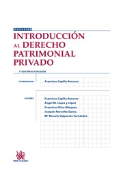 Introducción al derecho patrimonial privado
