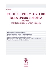 Instituciones y derechos de la union europea. Volumen I