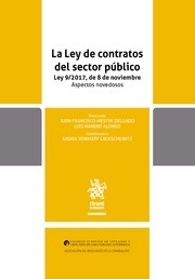 La Ley de contratos del sector público Ley 9/2017, de 8 de noviembre