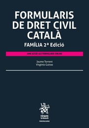 Formularis de Dret Civil Català Família