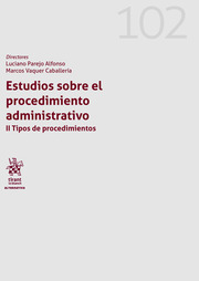 Estudios sobre el Procedimiento Administrativo II Tipos de procedimiento