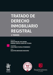 Tratado de Derecho Inmobiliario Registral ( 2 tomos ) 